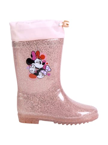 Disney Minnie Mouse Gummistiefel Disney Minnie Mouse mit Glitzer in Rosa