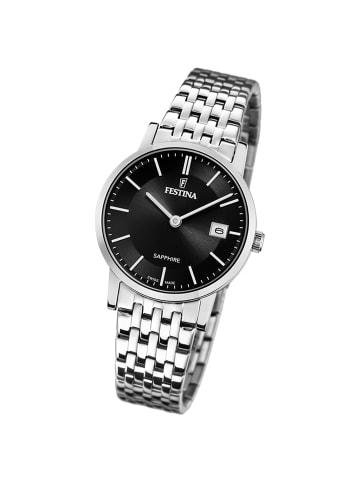 Festina Analog-Armbanduhr Festina Swiss Made silber klein (ca. 29mm)