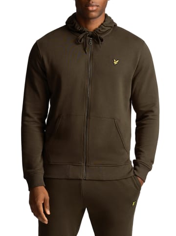 Lyle & Scott Kapuzenpullover in Olivgrün