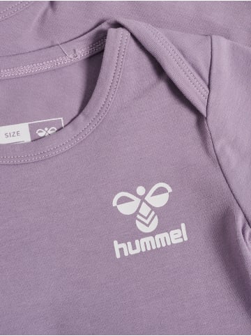 Hummel Druckknopf Strampler Hmlkrista Mädchen in PURPLE ASH
