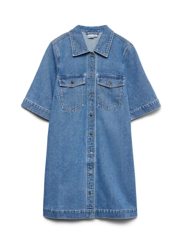 Vero Moda Jeanskleid in Medium Blue Denim