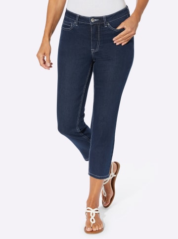 WITT WEIDEN 7/8-Jeans in blue-stone-washed