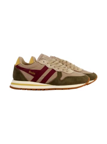 Gola Daytona Chute Sneaker aus Leder Grün