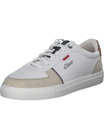 S. Oliver Sportliche Halbschuhe in WHITE COMB.