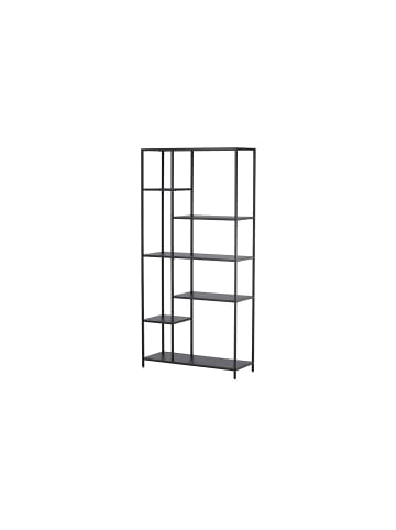 ebuy24 Regal ElAlto Schwarz 80 x 30 cm