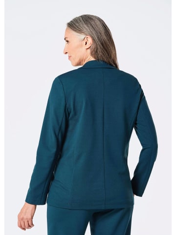 GOLDNER Kurzgröße:  Longblazer Longblazer in petrol