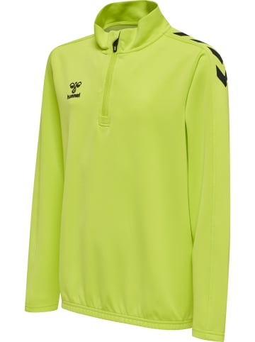 Hummel Halbreißverschluss Sweatshirt Hmlcore Kinder in LIME POPSICLE