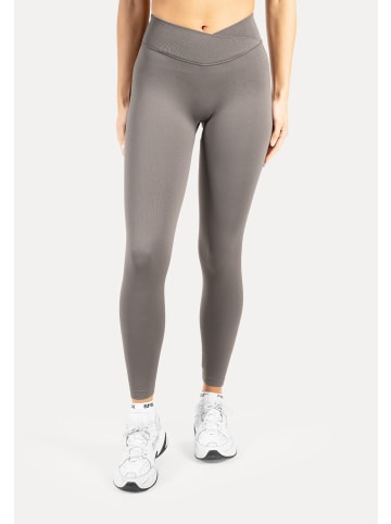 SMILODOX Leggings Silvia Scrunch in Anthrazit