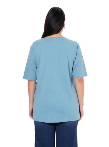 Ulla Popken Shirt in himmelblau
