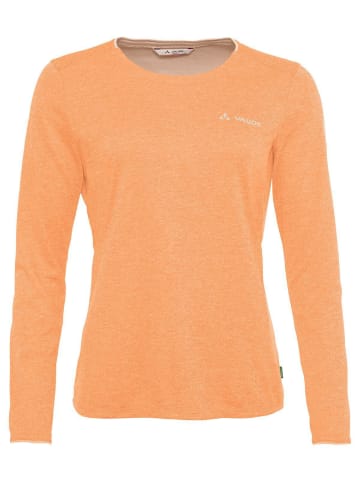 Vaude Longsleeve Wo Essential LS T-Shirt in Gelb