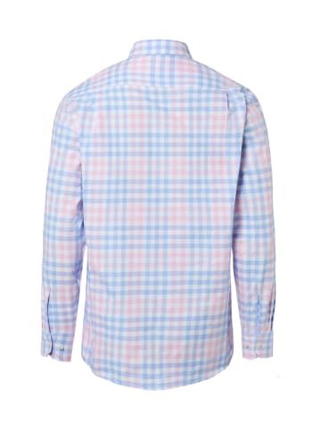 Nils Sundström Hemd in rosa hellblau - 0004