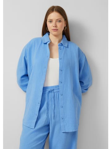 QS Bluse in 5443_blau
