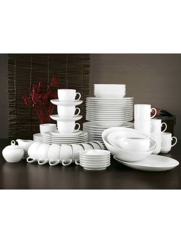 Seltmann Weiden 6er Set Espressountertassen Rondo/Liane ø 11,9 cm in weiß