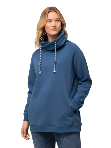 Ulla Popken Sweatshirt in denimblau