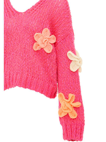 ebeeza Damen Sweater in FUCHSIA