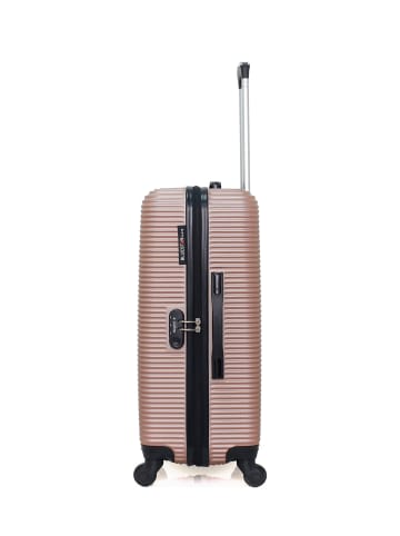 BlueStar Mittelgroßer Koffer LONDON in Rosa (64L)