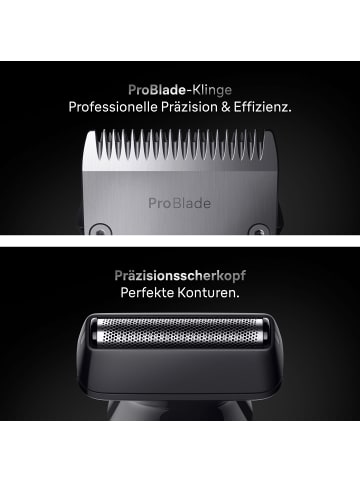 Braun All-In-One Style Kit "AIO7540" in Schwarz/Blau