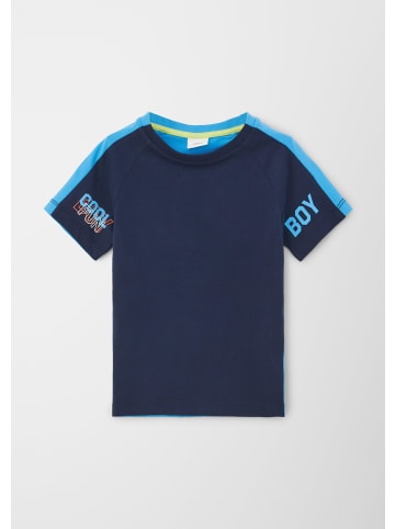 s.Oliver T-Shirt kurzarm in Blau