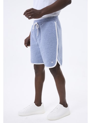 Felix Hardy Jogger Short in Indigo - Ecru