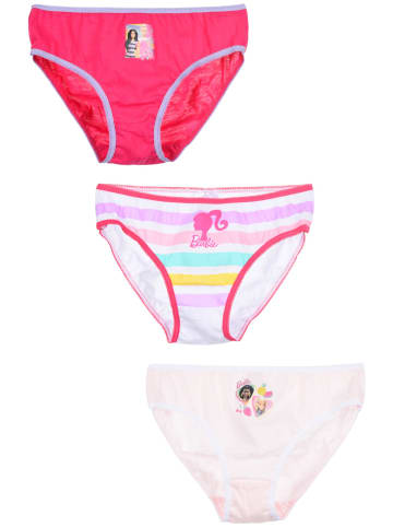 Barbie 3er-Set: Slips Barbie in Bunt