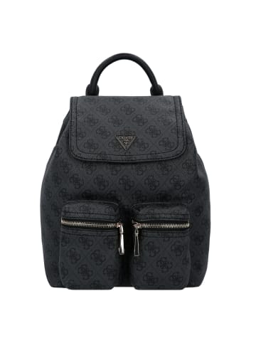Guess Manhattan II City Rucksack 33 cm in coal logo