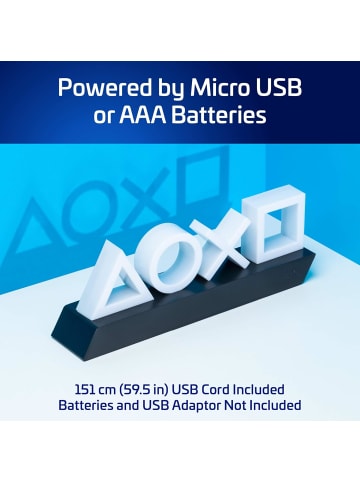 Paladone PlayStation 5 Icons Light Modes Music Reactive Game Room Lampe Leuchte