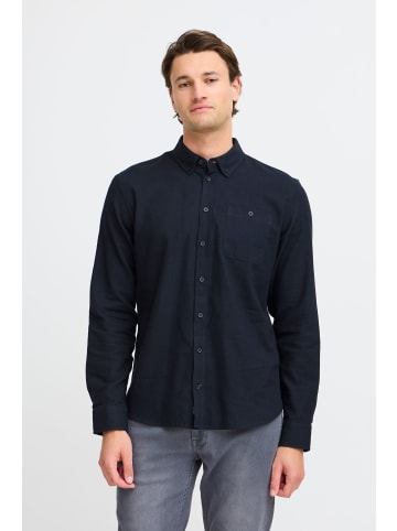BLEND Langarmhemd BHShirt 20717140 lässiges Langarmhemd in Schwarz