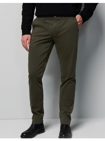 Meyer Chinohose M5 Moderne Chino Stretch Cotton in grün