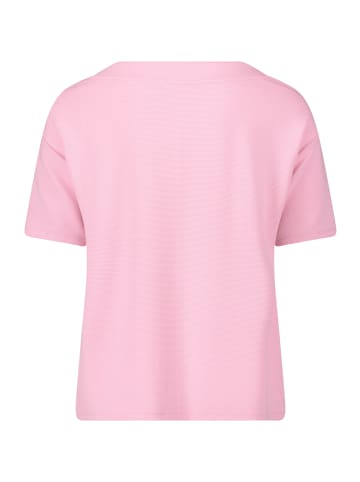 Betty Barclay Sweatshirt mit Rippenstruktur in Prism Pink