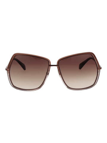 Max Mara Frauen Sonnenbrille Quadratisch Bronze