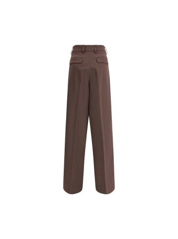 Braun plissiert Hose