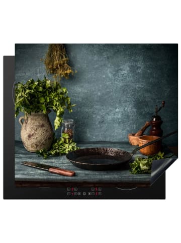 KitchenYeah Herdabdeckplatte Rustikale Küche