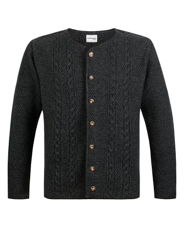 Stockerpoint Stockerpoint Trachtenstrickjacke Caselli in anthrazit