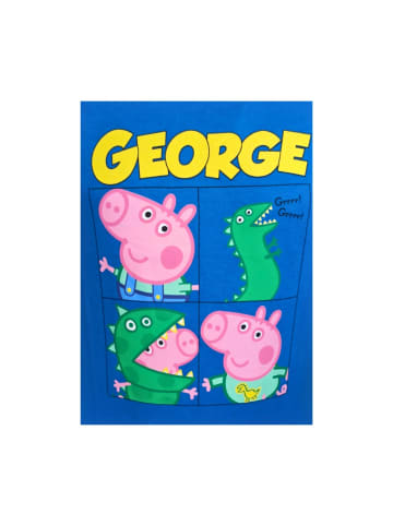 Peppa Pig Schlafanzug kurz Peppa Pig George in Blau-Rot