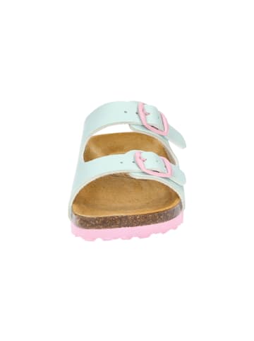 Lico Pantolette "Bioline Kids" in Türkis