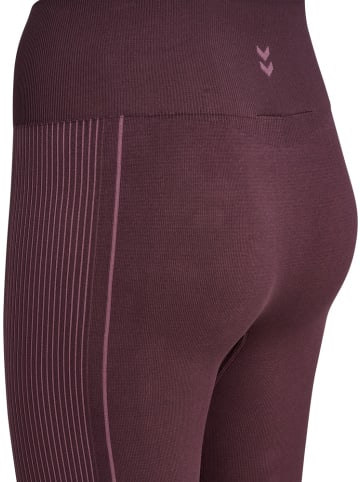 Hummel Leggings "Yoga Seamless Hw Tights" in Braun