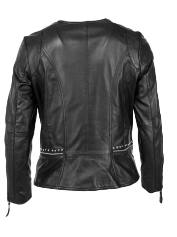 JCC Lederjacke 31024033 in schwarz