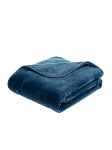Gözze Wohndecke Cashmere-Feeling 130x170cm in blau