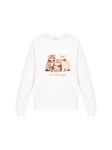 myMo Women Sweatshirt in offwhite
