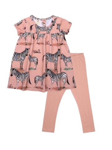 Walkiddy Kleid Kurzarm Kleid aus Baumwolle (Bio)