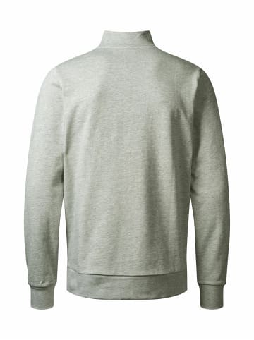 MCS Sweatshirt mit Halbreißverschluss Clement in Mélange