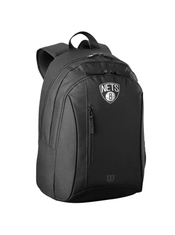 Wilson Wilson NBA Team Brooklyn Nets Backpack in Schwarz