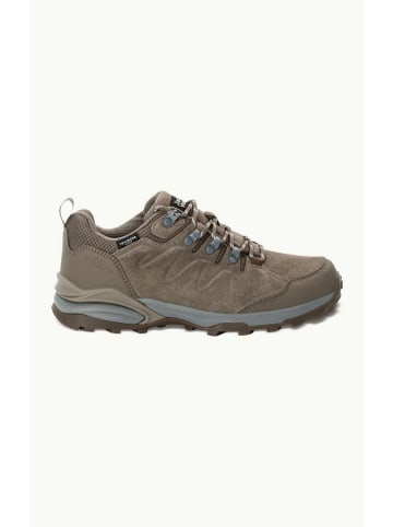 Jack Wolfskin Trekking-Wanderschuhe REFUGIO TEXAPORE LOW W in Beige