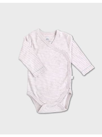 OrganicEra Baby Wickel-Langarmbody in Rose Melange