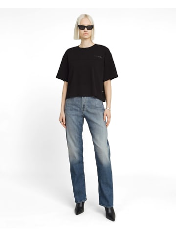 G-Star Raw Viktoria High Straight Jeans antique faded steel blue