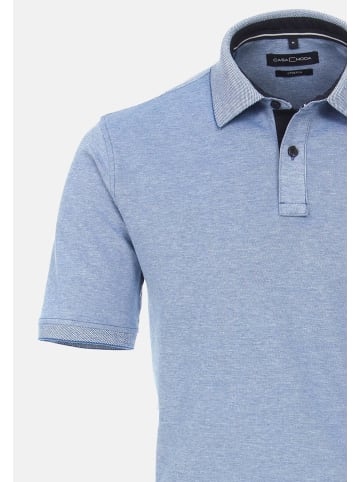 Casa moda Poloshirt Basic in Hellblau