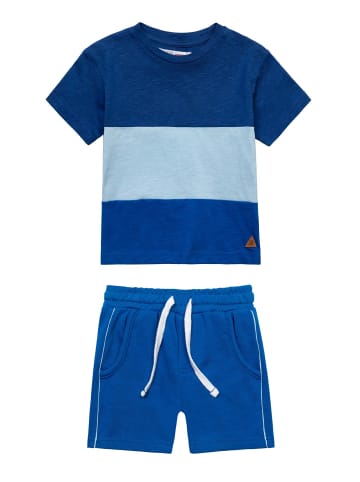 Minoti 2tlg. Outfit: T-Shirt & Shorts 9TJSET 1 in blau