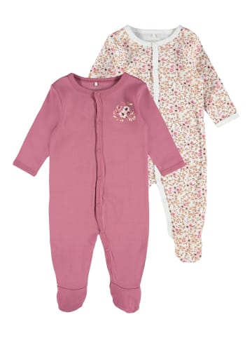 name it 2er-Pack Schlafanzug in Rose Wine