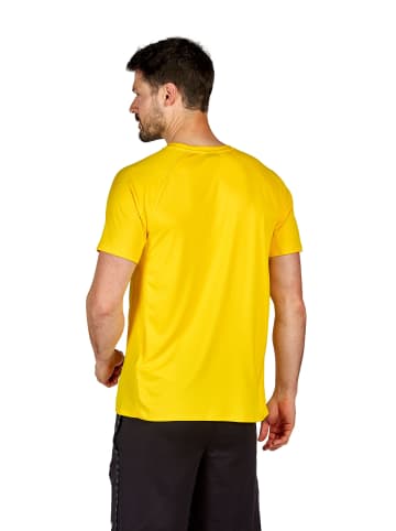 erima Unisex Erwachsene Liga Star Trainings T-Shirt in gelb/schwarz