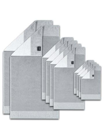 Cawö Handtuch 10er Pack in Platin